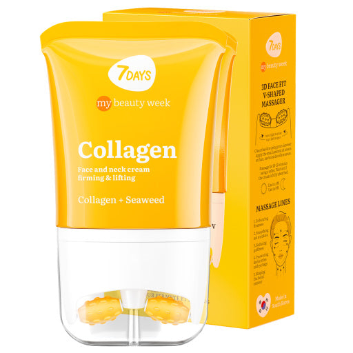 Crema Massaggiante Collagene Viso, Collo, Decollete | 7Days