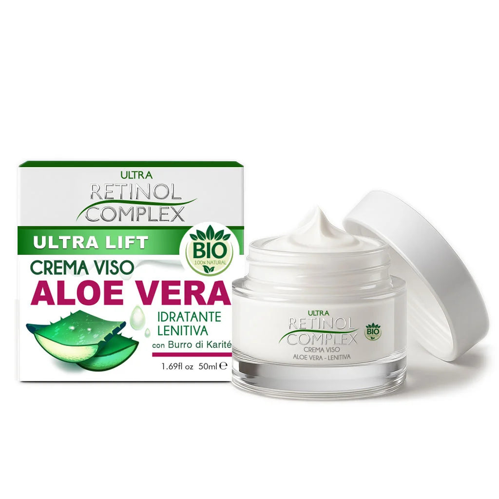 Crema Viso Bio Aloe Vera 50ml | Retinol Complex