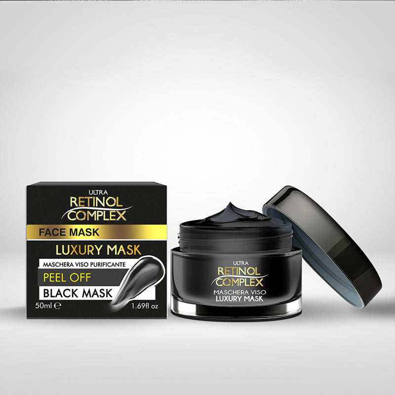 Maschera Viso Purificante Peel Off Black Mask 50ml | Retinol Complex