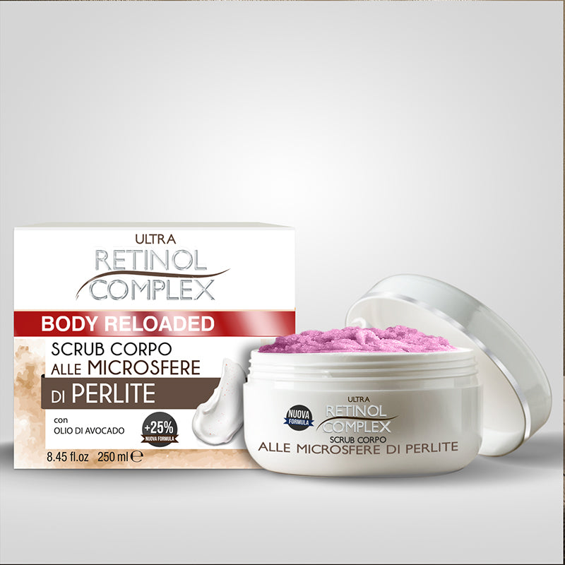 Scrub Corpo Alle Microsfere Di Perlite 250ml | Retinol Complex