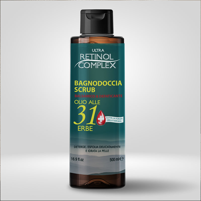 Bagnodoccia Scrub Olio Alle 31 Erbe 500ml | Retinol Complex