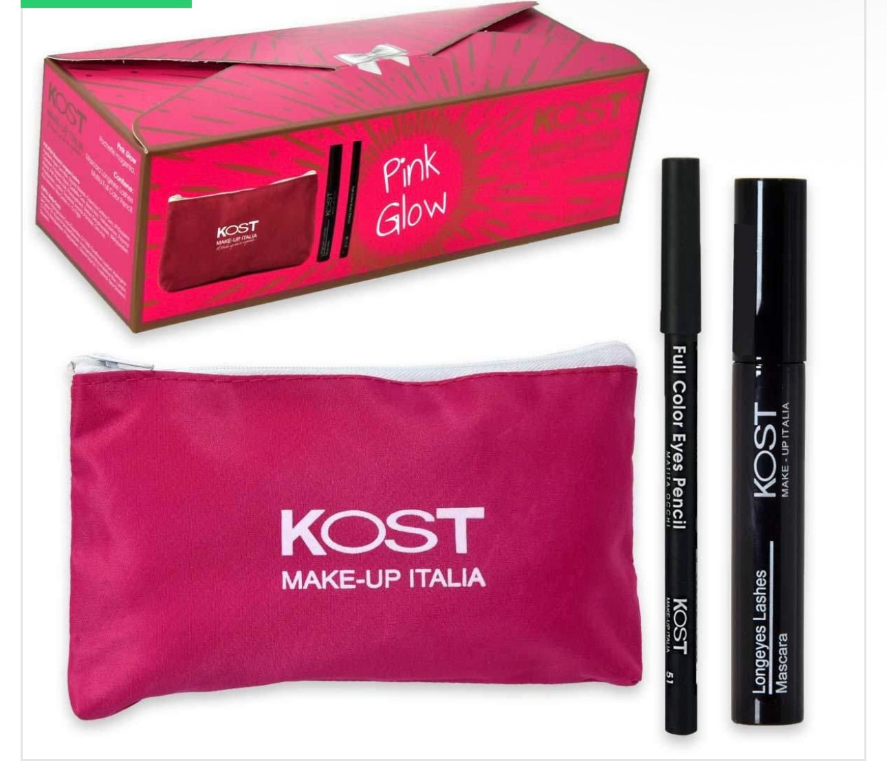 Pochette Rosa 2pz | Kost Cosmetics
