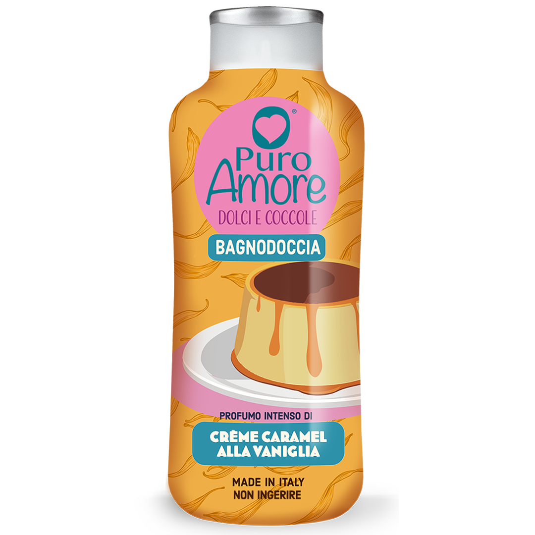 Bagnodoccia Crème Caramel Alla Vaniglia 650 ml | Puro Amore