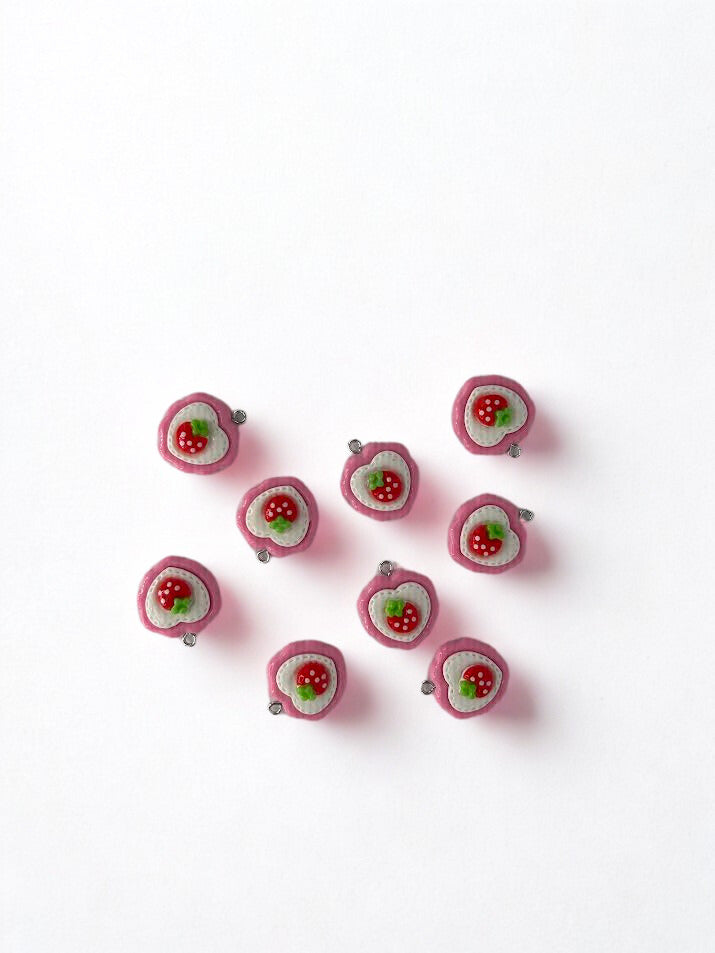 Cuori Con La Fragola A Ciondolo | Meta Beauty