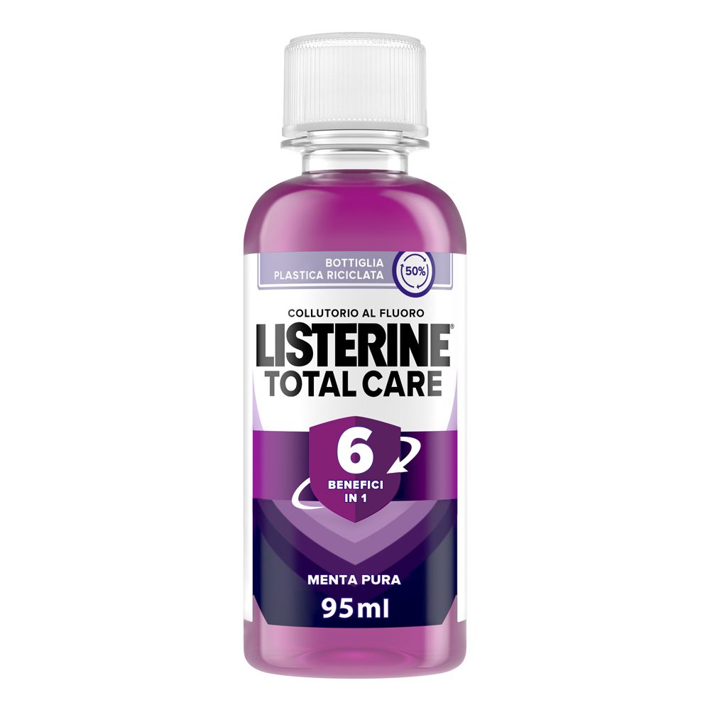 Collutorio Al Fluoro 6 In 1 Menta Pura 95ml | Listerine