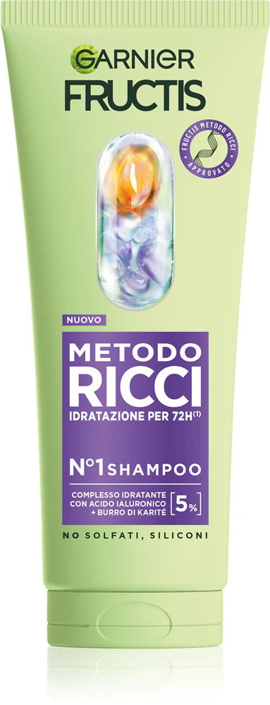 Shampoo Metodo Ricci 200ml | Garnier Fructis