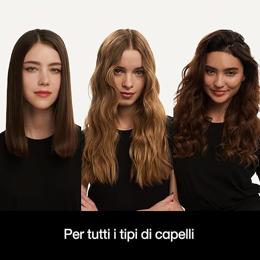 ghd Platinum+ Silver - Piastra per Capelli Nera (lamelle 26mm)