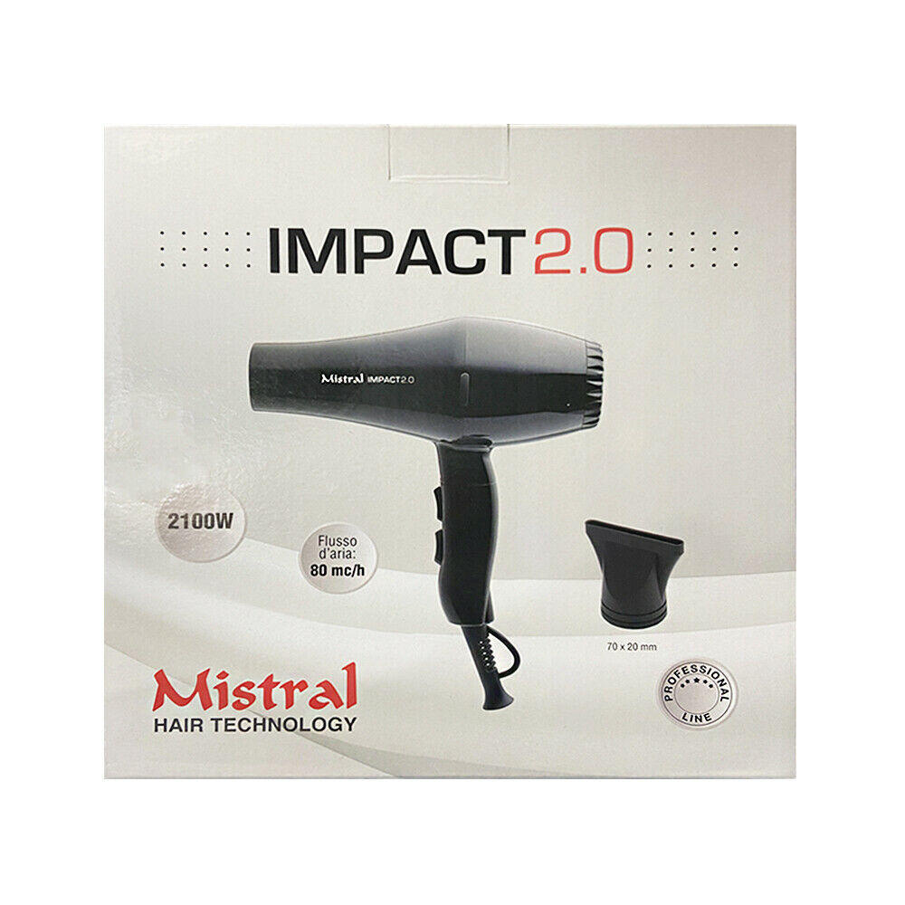 Asciugacapelli Professionale 2100W Impact 2.0 | Mistral