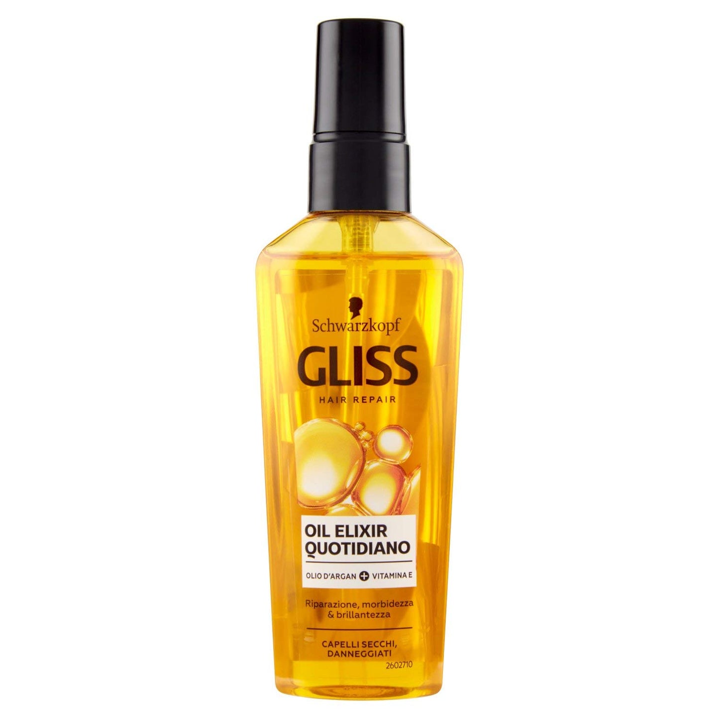 Trattamento Oil Elixir Quotidiano Riparazione & Ricostruzione Dei Capelli 75ml | Schwarzkopf Gliss