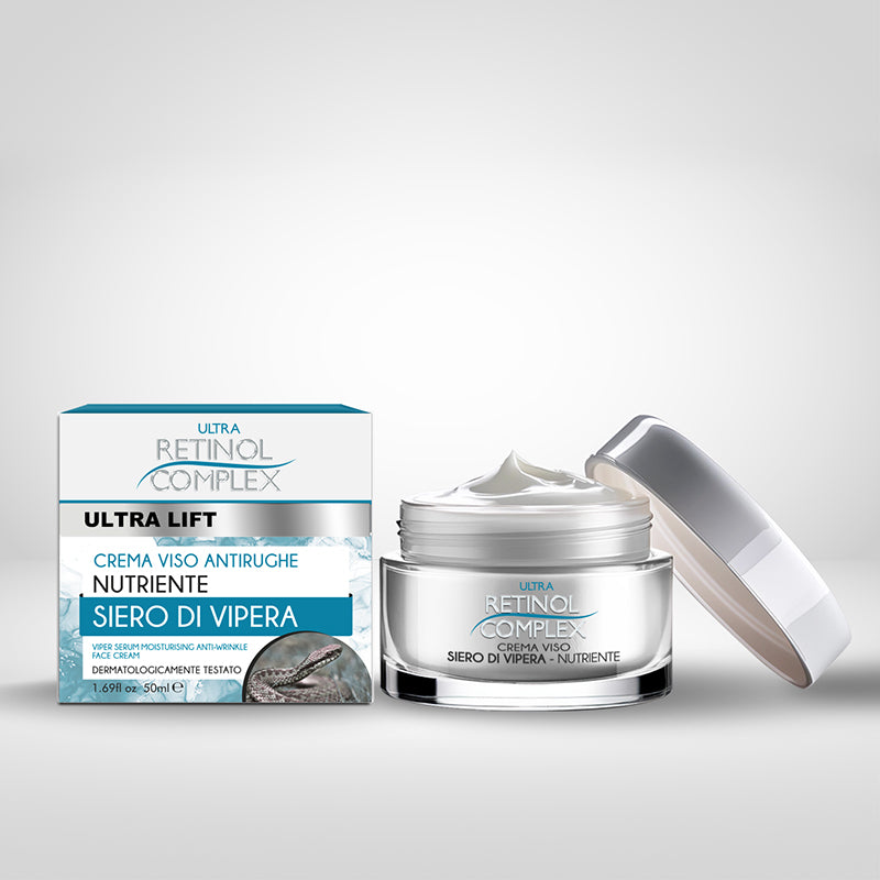 Crema Viso Antirughe Nutriente Siero Di Vipera 50ml | Retinol Complex