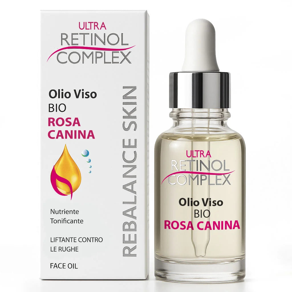 Olio Viso Bio Rosa Canina 30ml | Retinol Complex