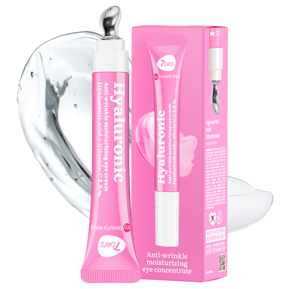 Crema Contorno Occhi Acido Ialuronico | 7Days