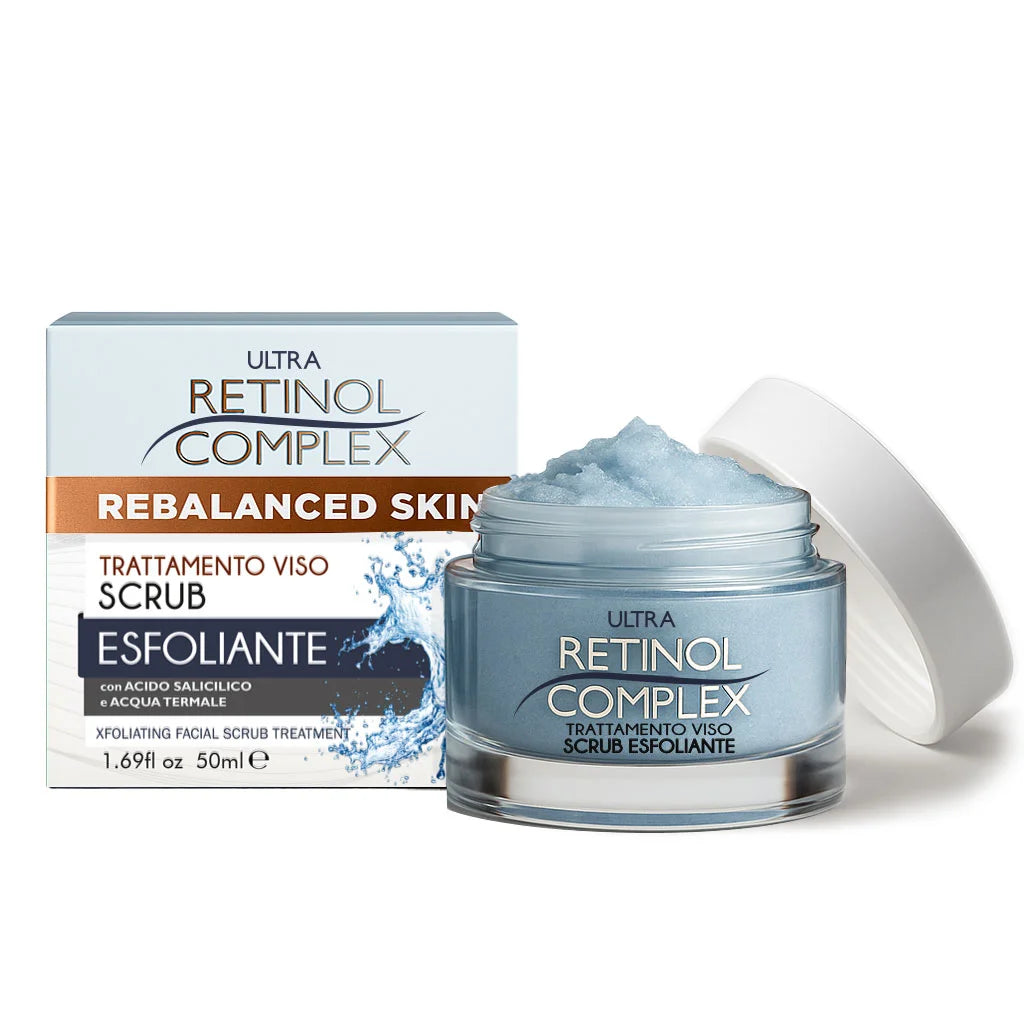 Trattamento Viso Scrub Esfoliante 50ml | Retinol Complex