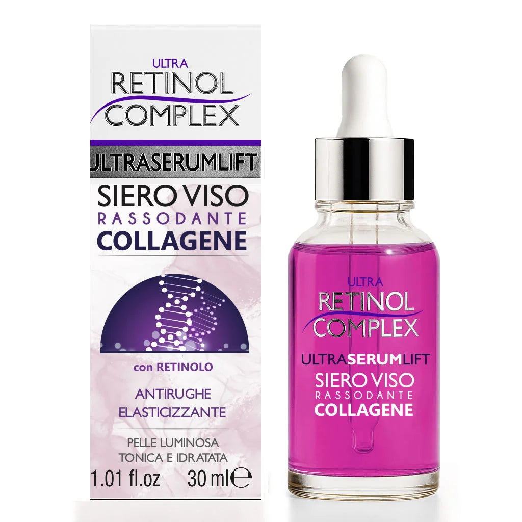 Siero Viso Rassodante Collagene 30ml | Retinol Complex