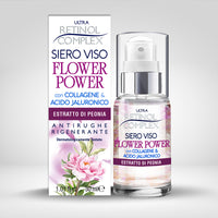 Siero Viso Flower Power Antirughe Rigenerante 30ml | Retinol Complex