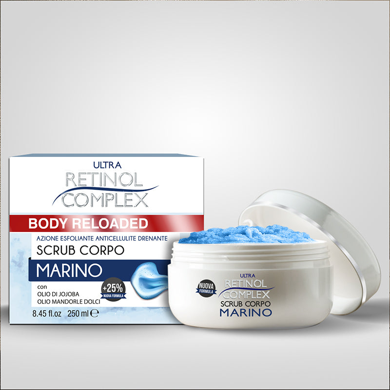 Scrub Corpo Marino 250ml | Retinol Complex