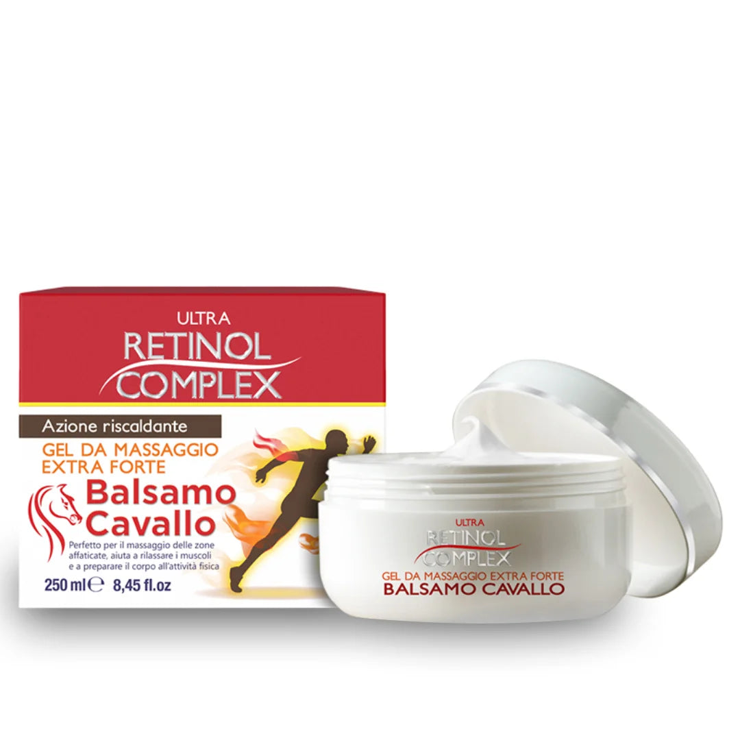 Balsamo Cavallo Gel Da Massaggio Extra Forte 250ml | Retinol Complex