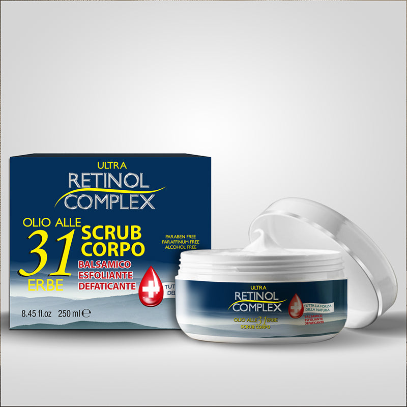 Scrub Corpo Olio Alle 31 Erbe 250ml | Retinol Complex