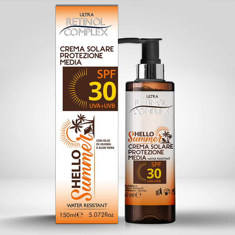 Crema Solare Protezione Alta Spf50 150ml | Retinol Complex