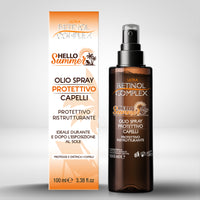 Olio Spray Protettivo Ristrutturante Capelli 100ml | Retinol Complex