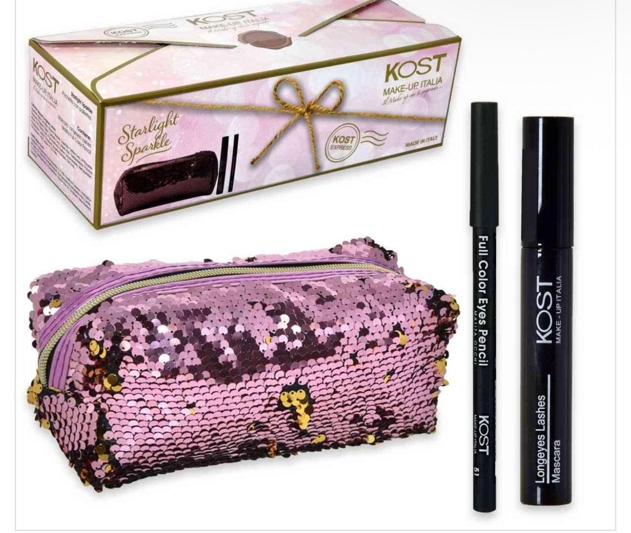 Pochette Glitter 2pz | Kost Cosmetics