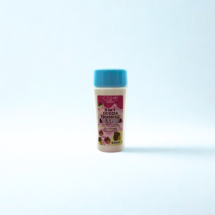 Doccia & Shampoo Olio Di Argan E Olio Di Karite 60ml | Cosmi
