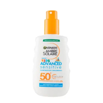 Spray Protettivo Ipoallergenico Spf50 Advanced Sensitive 150ml | Garnier Ambre Solaire