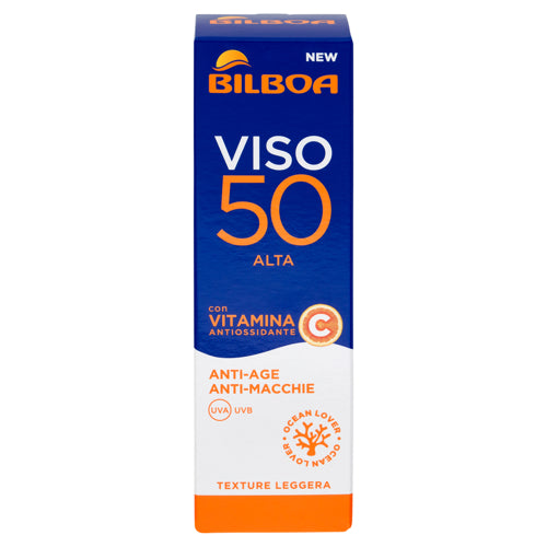 Crema Viso 50 Anti Età E Anti Macchie 50ml | Bilboa