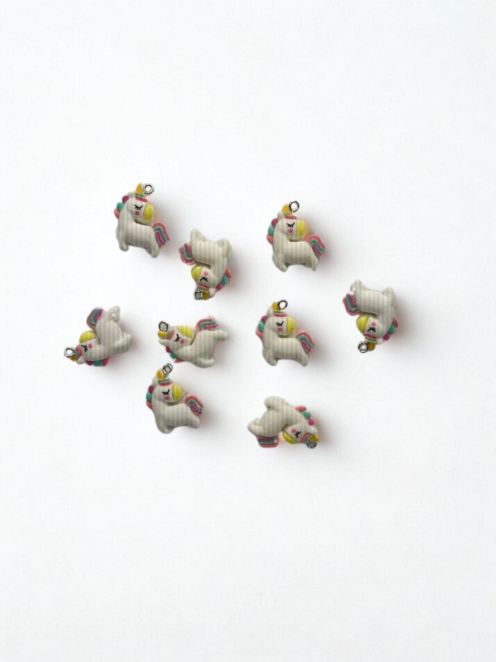 Unicorni A Ciondolo In Plastica Rigida | Meta Beauty