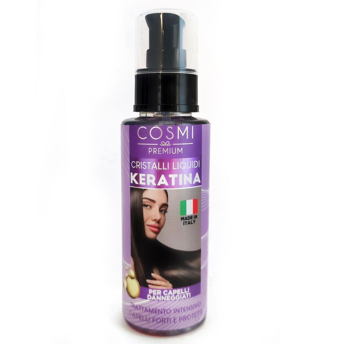 Cristalli Liquidi Keratina Per Capelli Danneggiati 100ml | Cosmi