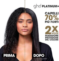 ghd Platinum+ Silver - Piastra per Capelli Nera (lamelle 26mm)