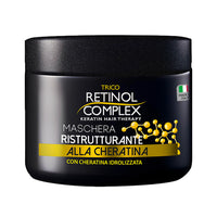 Maschera Ristrutturante alla Cheratina 500ml | Retinol Complex