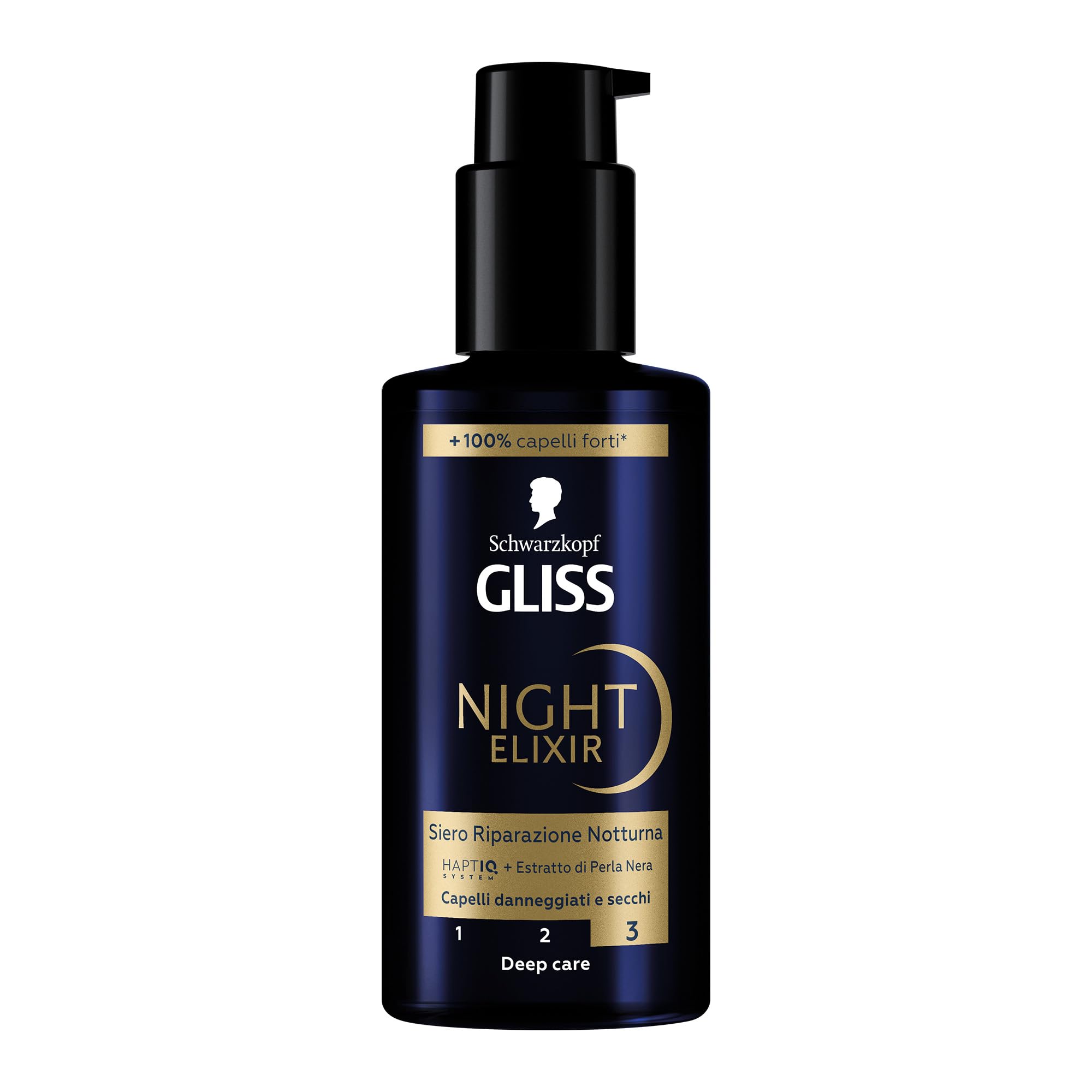 Siero Riparazione Notturna Per Capelli Danneggiati & Secchi 100ml | Schwarzkopf Gliss